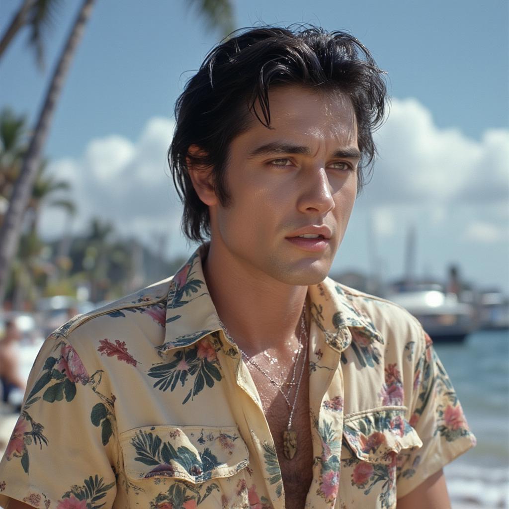 Elvis Presley in Blue Hawaii