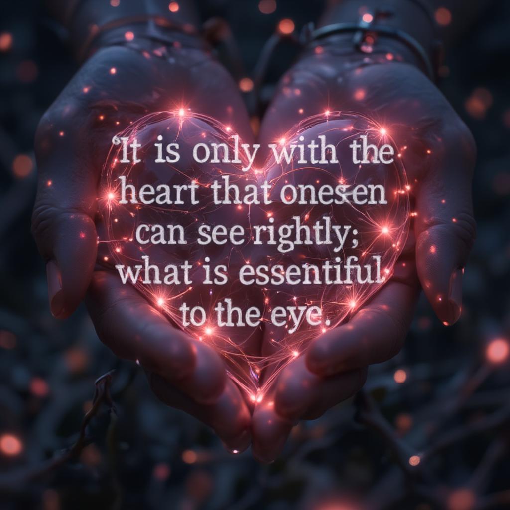 The Essence of Love: Seeing with the Heart