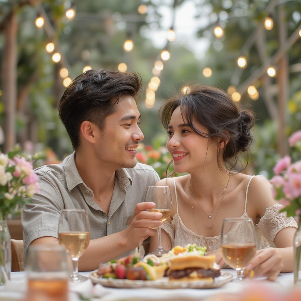 Filipino Couple on a Date