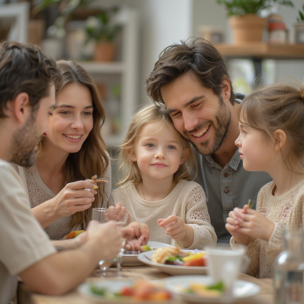 Expressing love within a German Family