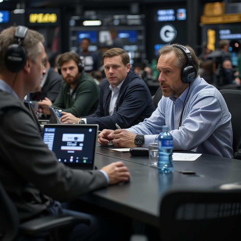 Green Bay Packers Draft Room