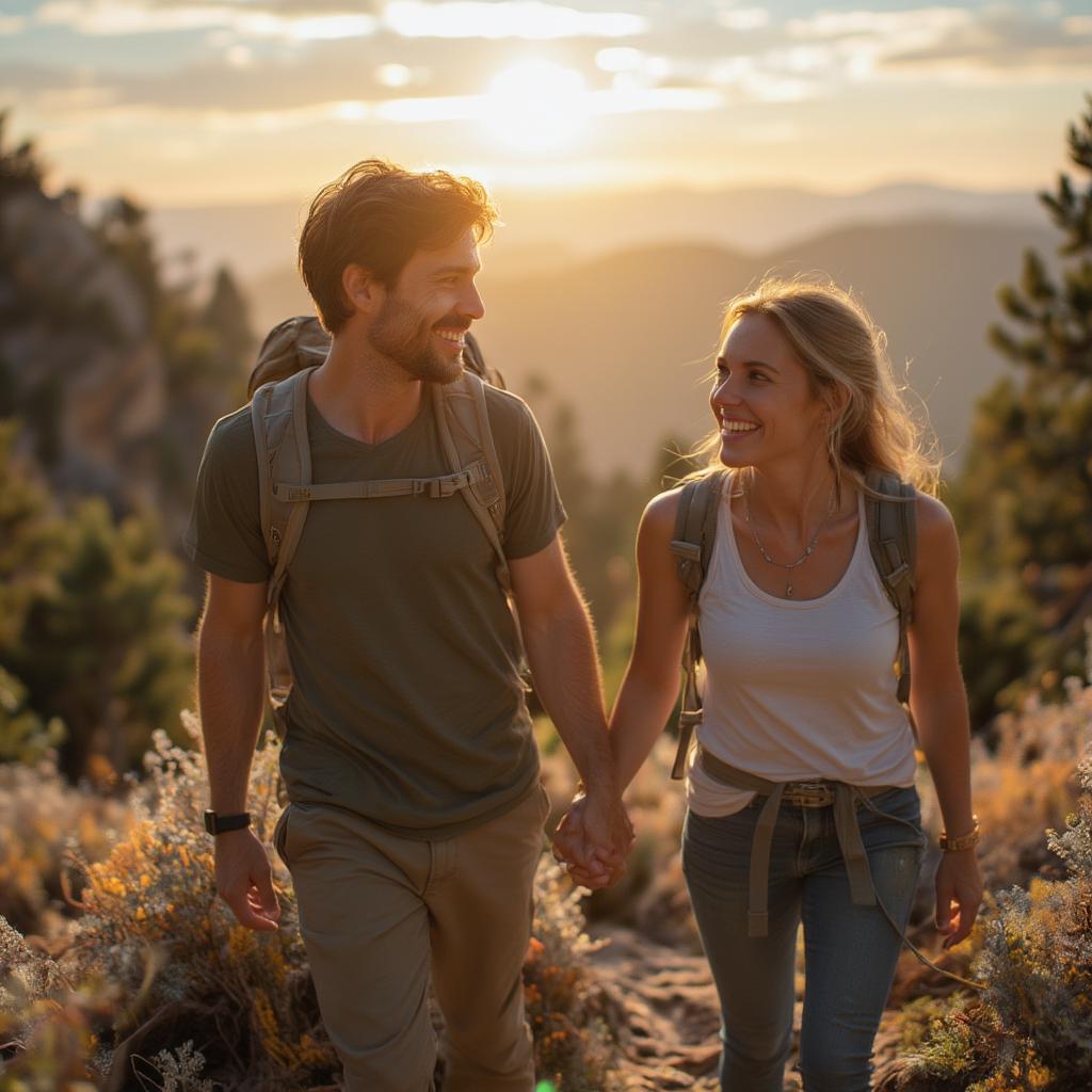 Couple Hiking Together - Growing Love Through Shared Adventures