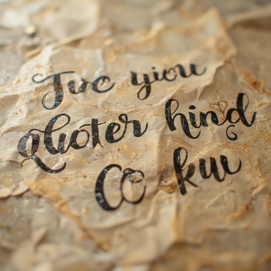 Calligraphy of a Hindi Love Quote