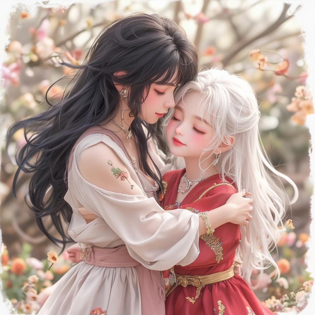 Inuyasha and Kagome's Final Embrace