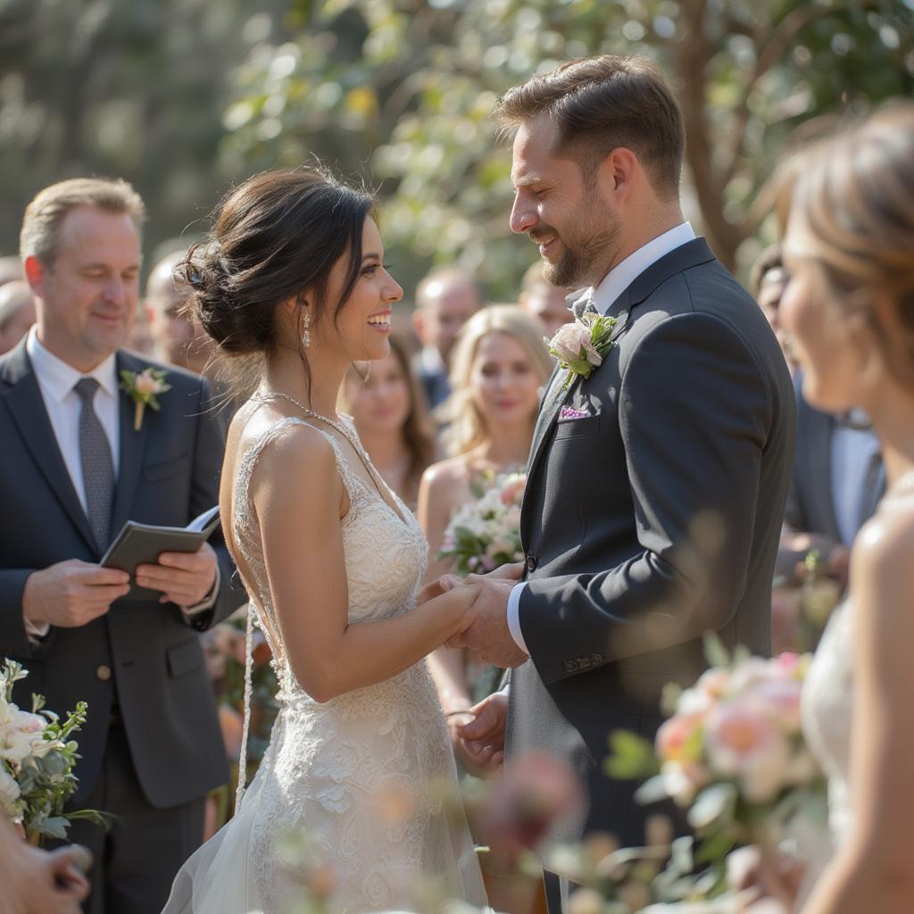 Izzy and Brett Wedding Photo