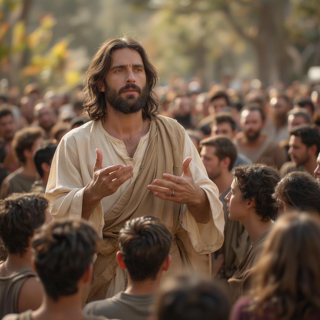 Jesus Teaching About Love