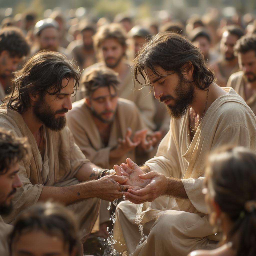 Jesus Washing the Disciples' Feet