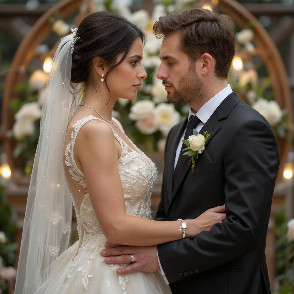 Jimmy and Jessica at the Altar