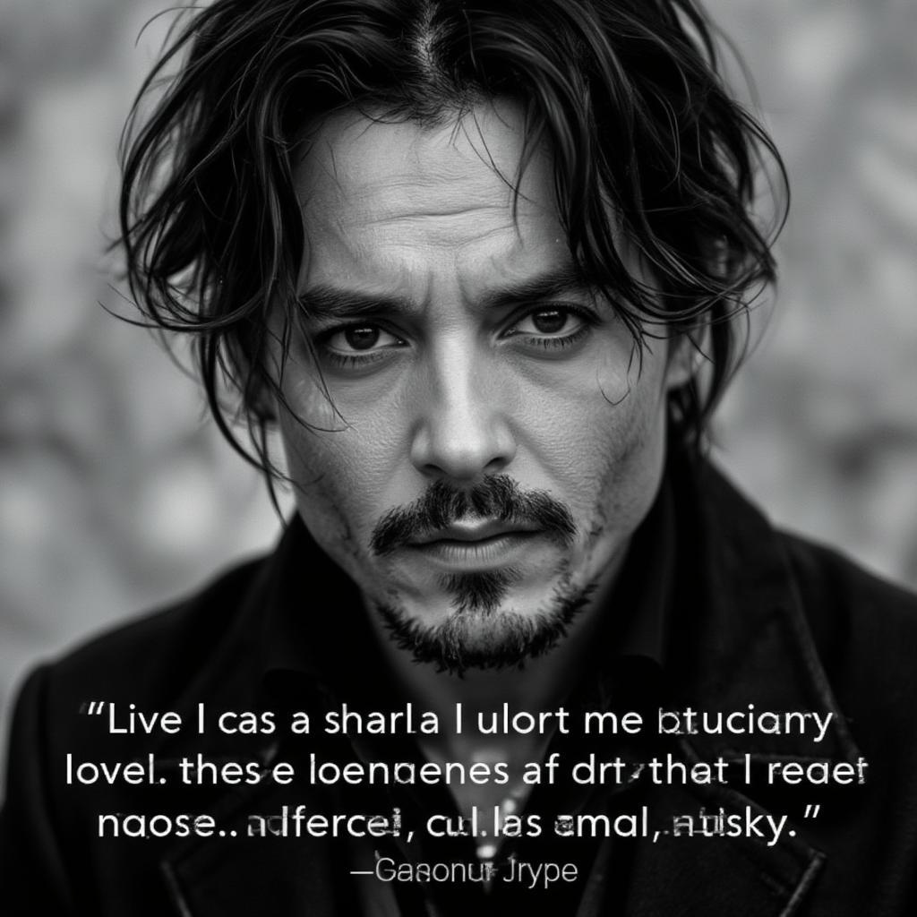 Johnny Depp Love Quotes: A Visual Representation of Romance and Heartache