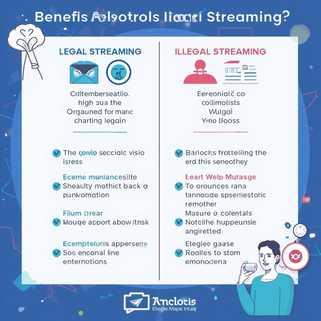 Legal vs. Illegal Streaming