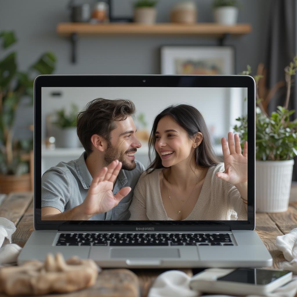 Maintaining Connection Despite Distance Through Technology Shows Love and Commitment