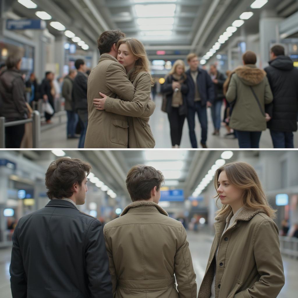 Love Actually Airport Scene