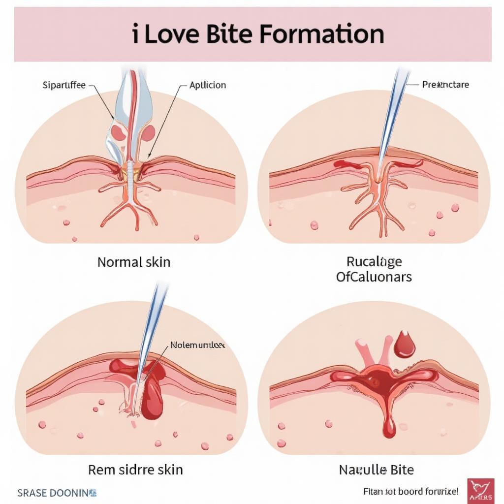 Love Bite Formation Process