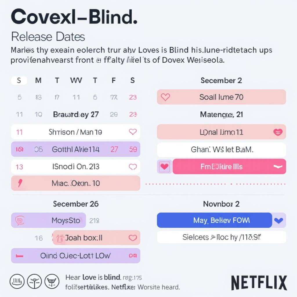 Love Is Blind Episode Release Schedule