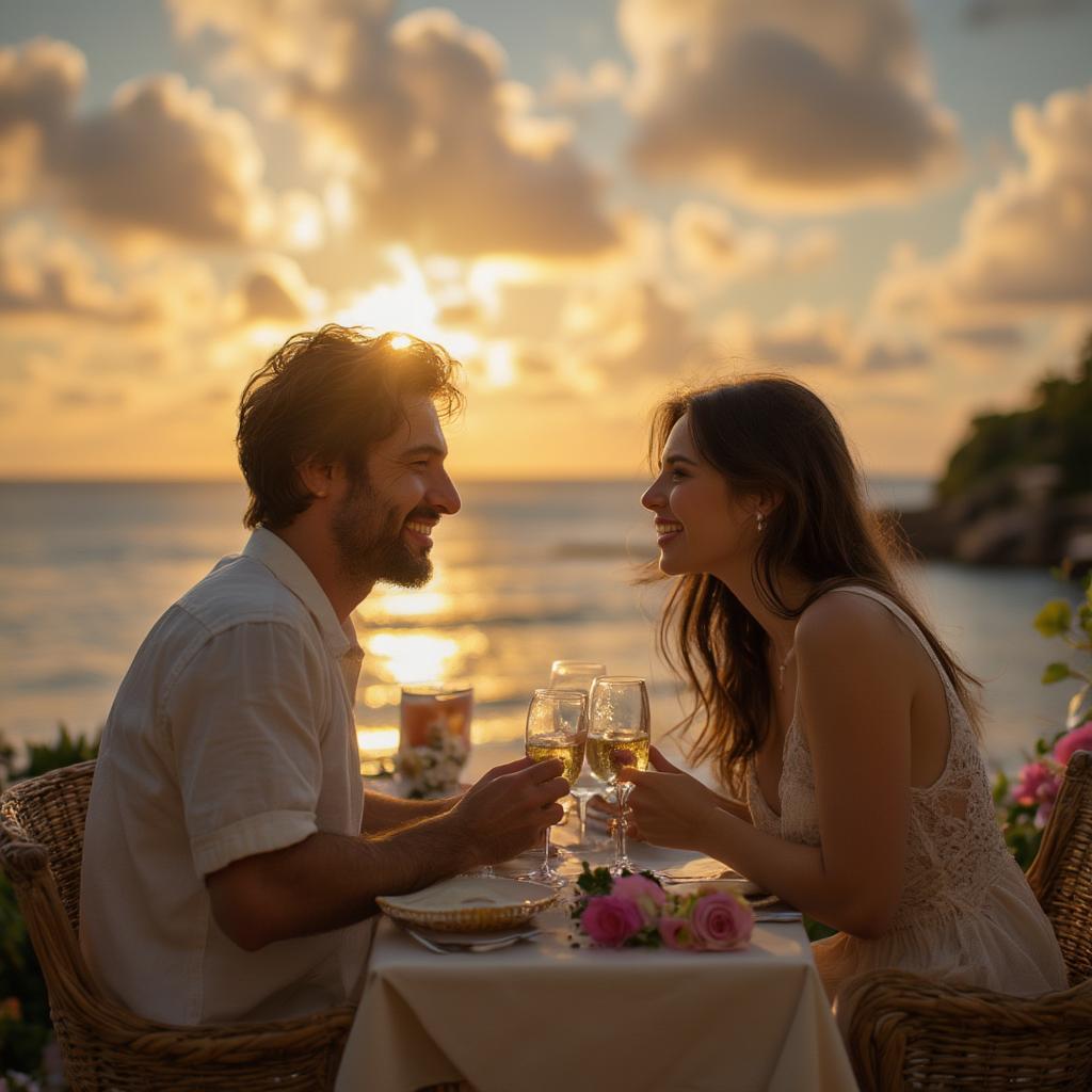 Love Island Couples on a Romantic Date