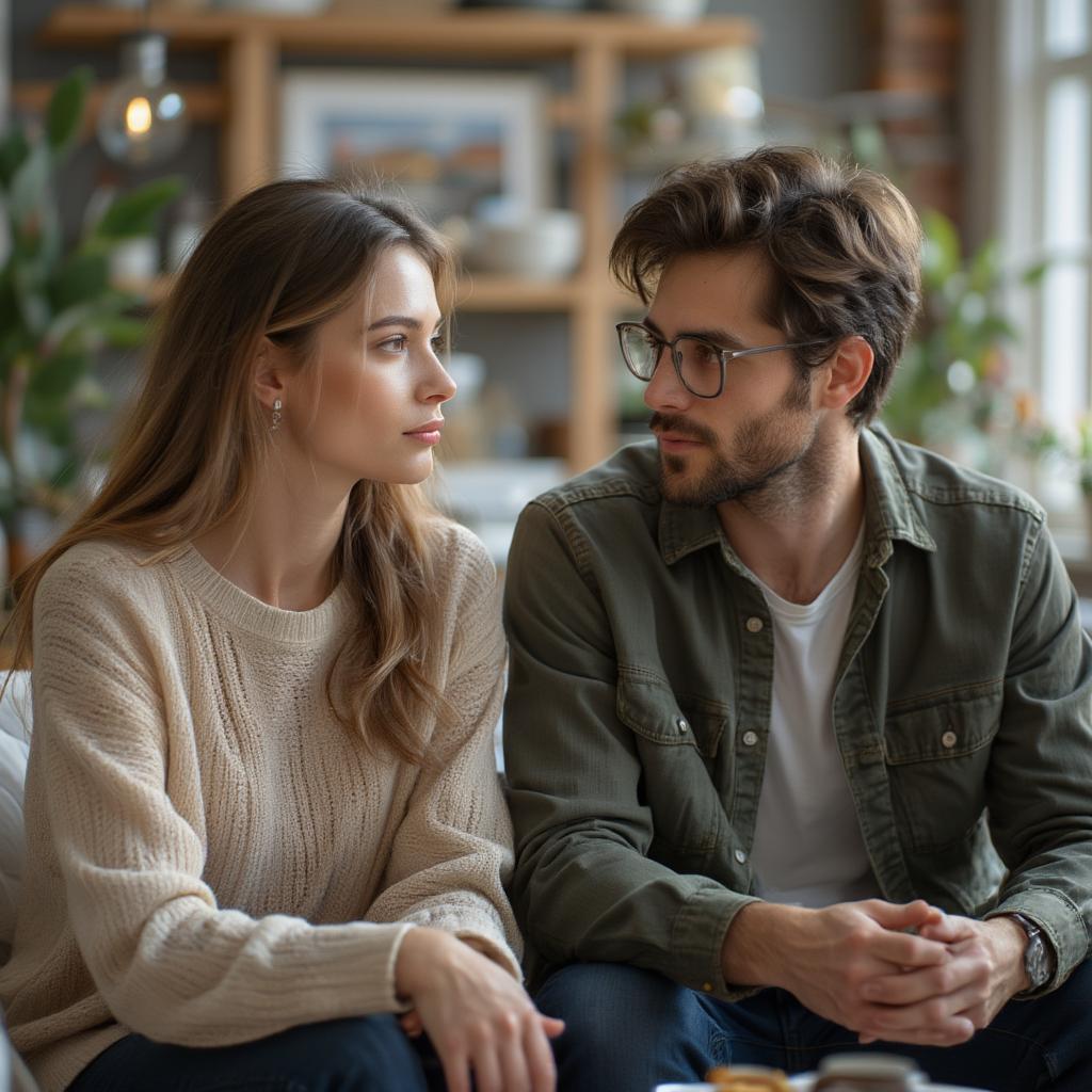 Couple Communicating Effectively