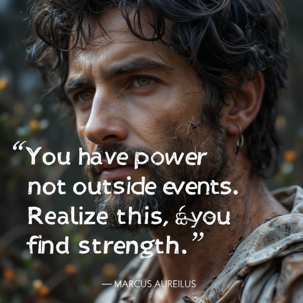 Marcus Aurelius Quote on Inner Strength