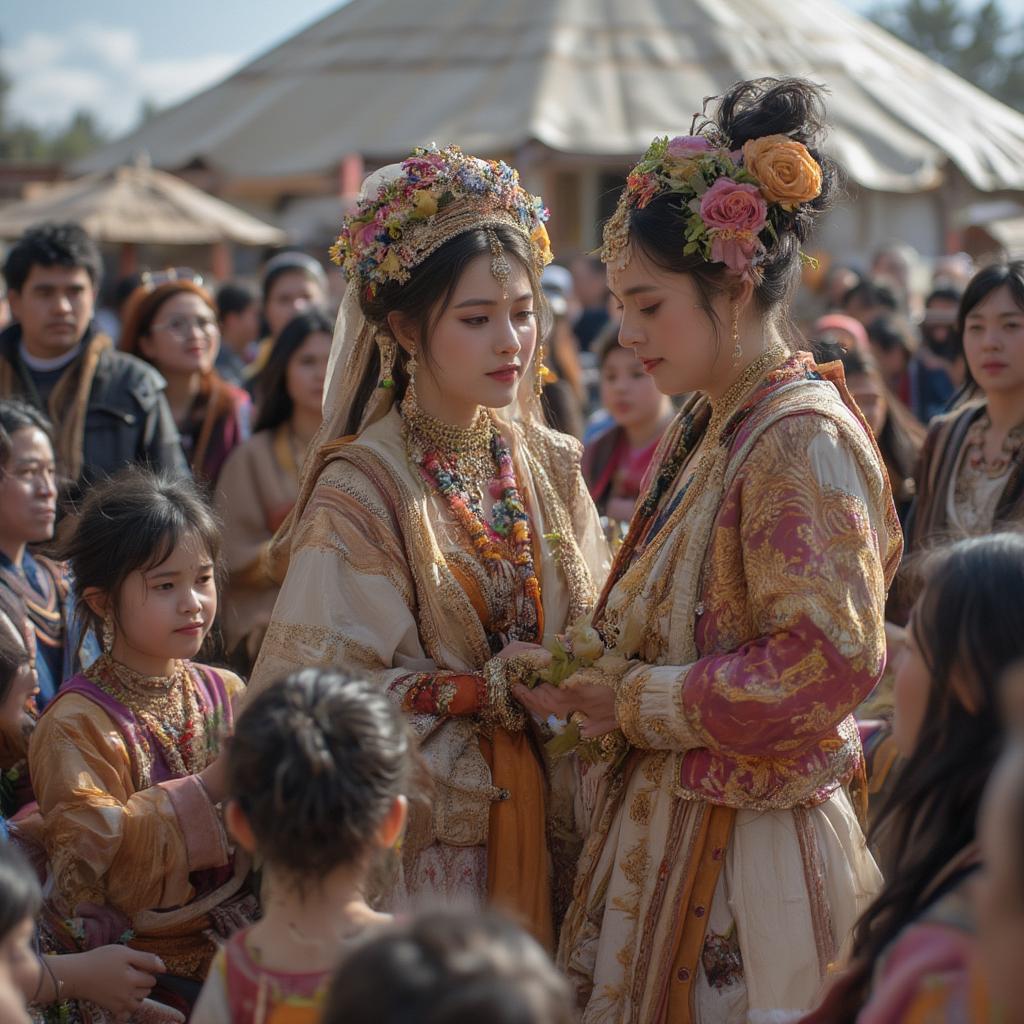 Mongol Wedding Ceremony