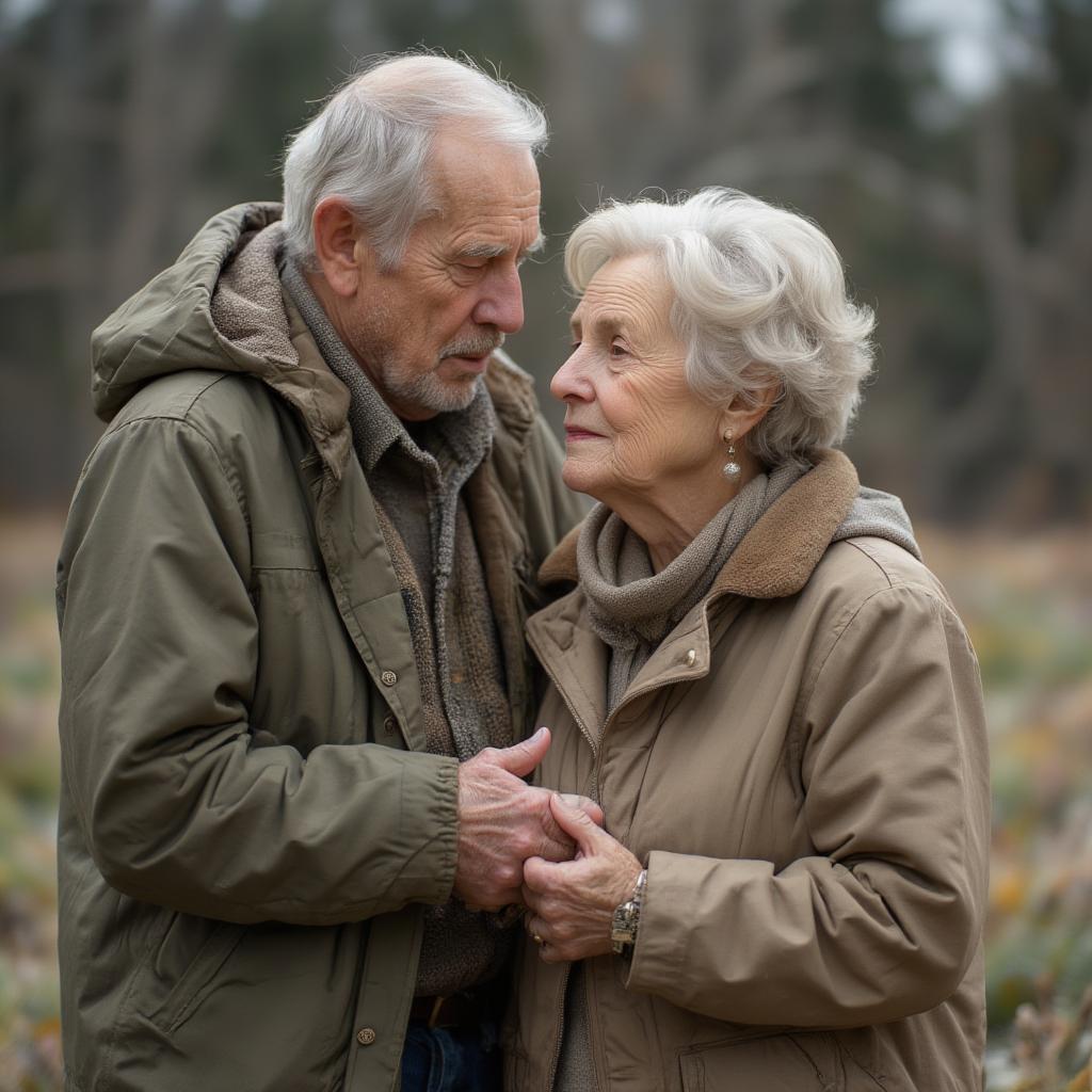 Noah and Allie in Old Age