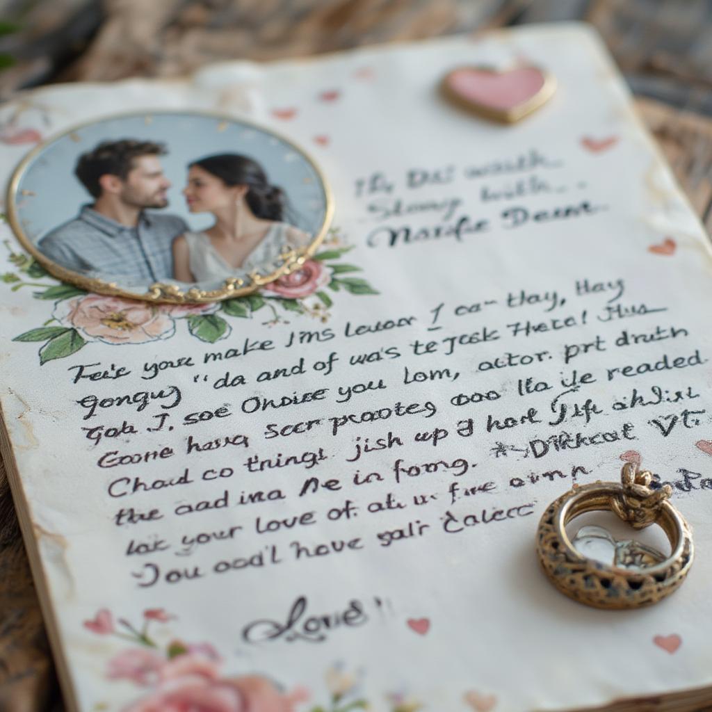 Personalized Love Letter Decorations