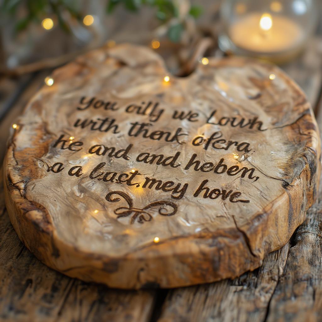 Personalized Love Quote Gift