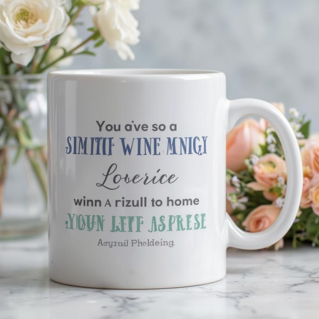 Personalized Two-Line Love Quote Gift