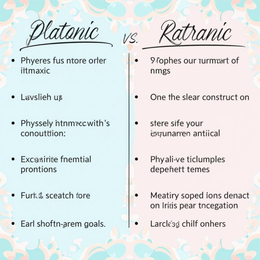 Platonic vs. Romantic Love: Key Differences