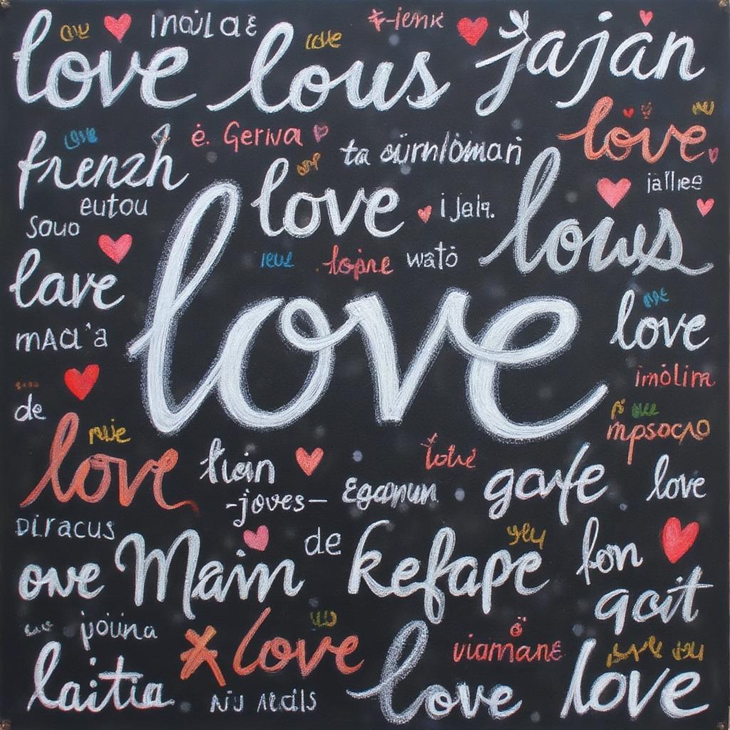 Pronouncing Love in Different Languages