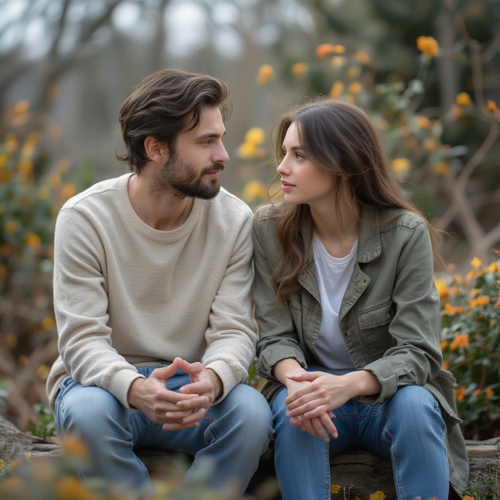 Couple Talking Openly and Honestly