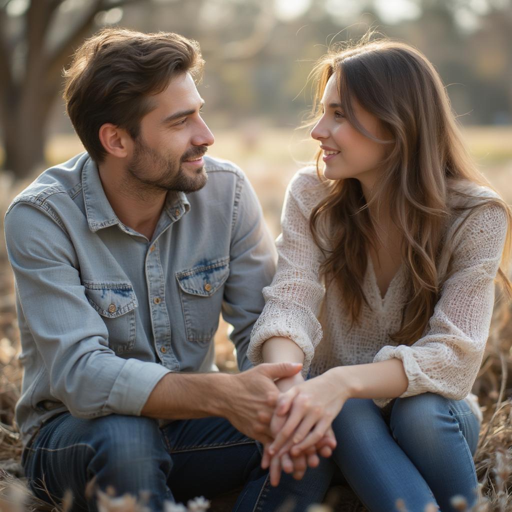 Couple Talking Openly and Honestly