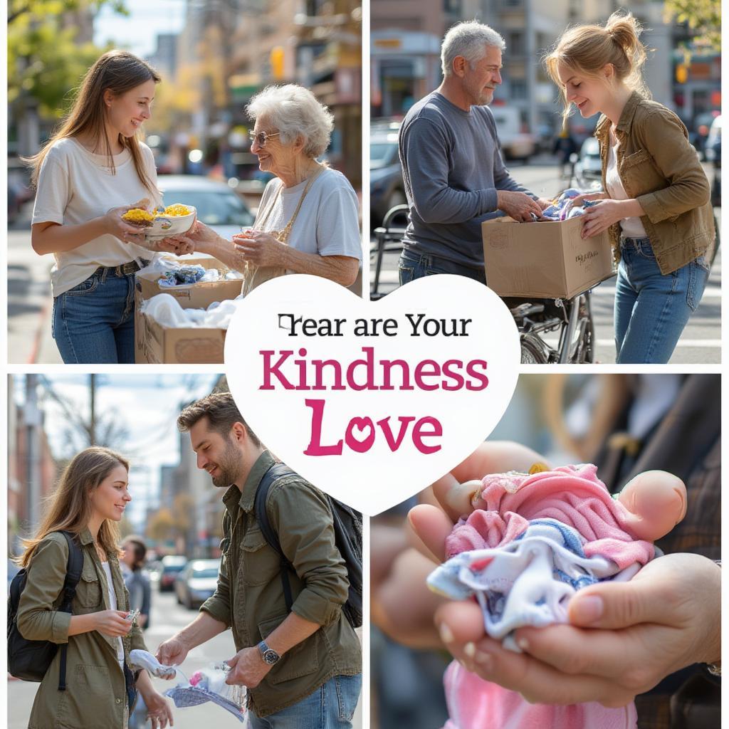 Spreading love through acts of kindness