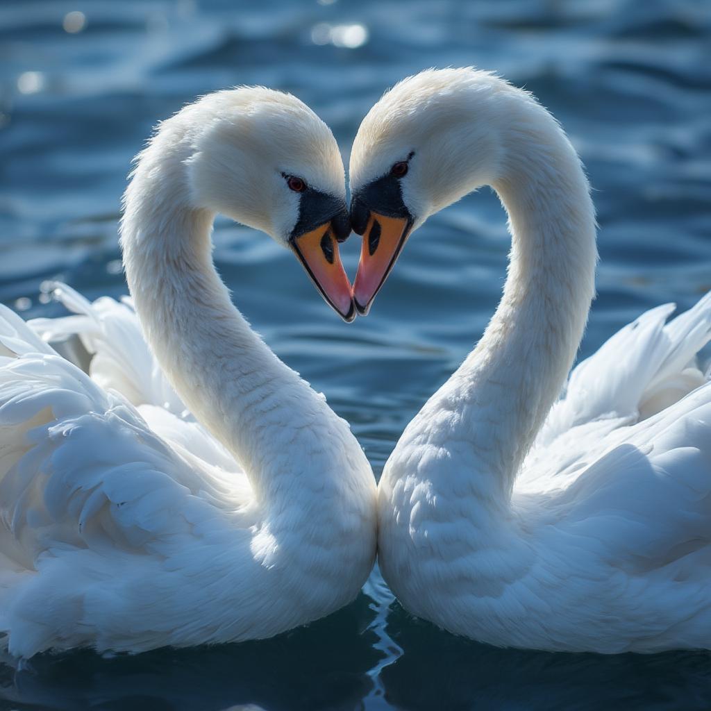 Swans Mating for Life: A Symbol of Love and Loyalty