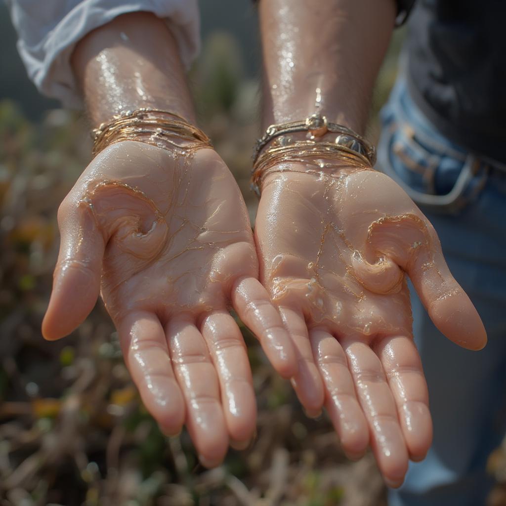 Two people holding hands, a simple yet powerful representation of connection and support in a loving relationship.