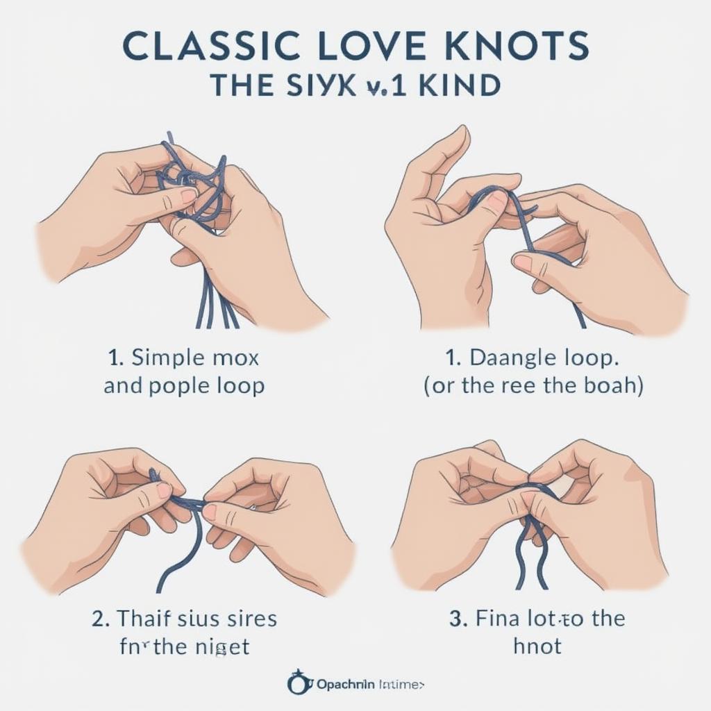 Tying a Classic Love Knot Step-by-Step