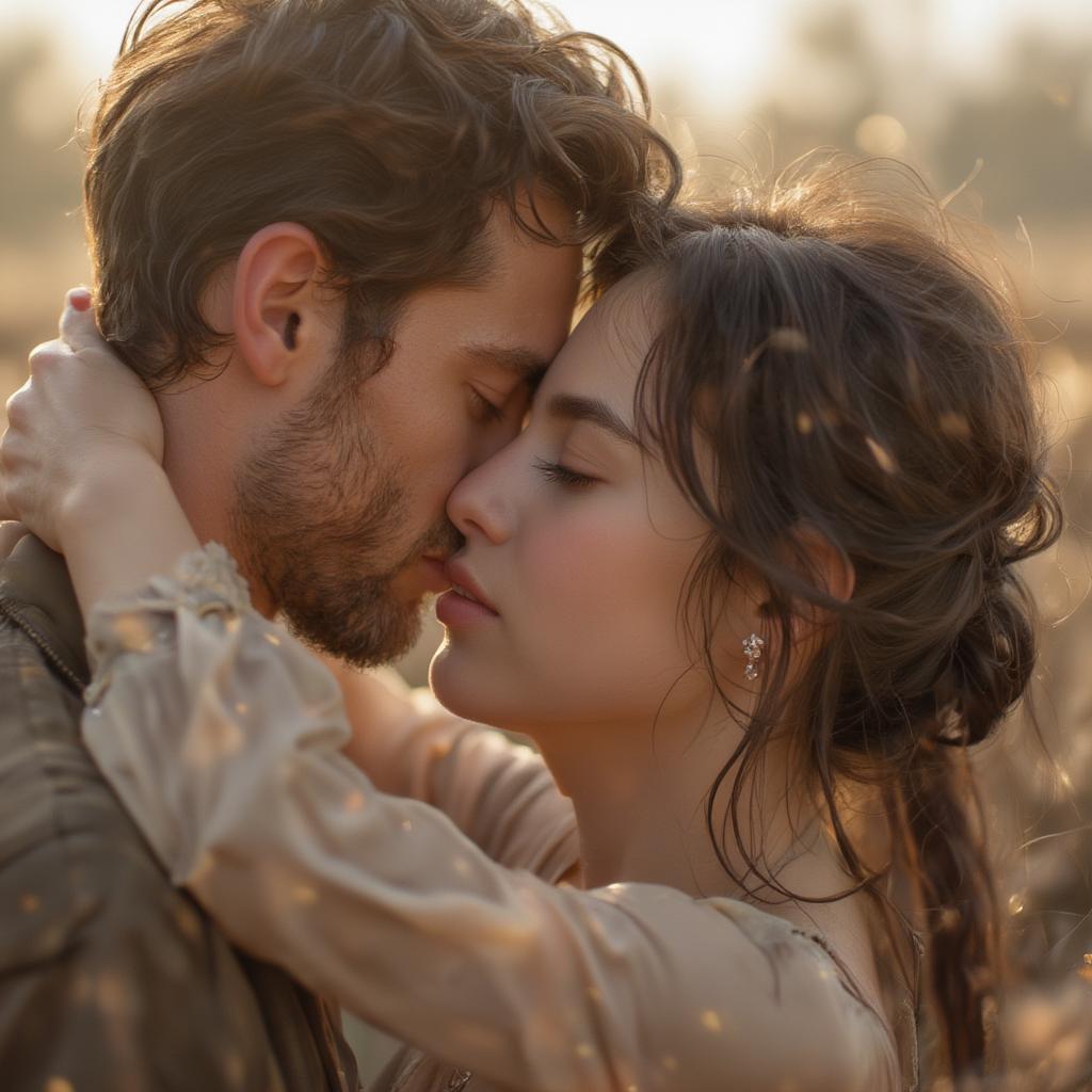 Couple embracing, symbolizing unbreakable love